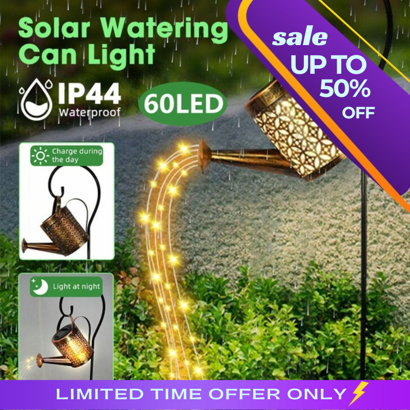 Solar Garden Lights Garden Decor  Waterproof Hanging Lantern