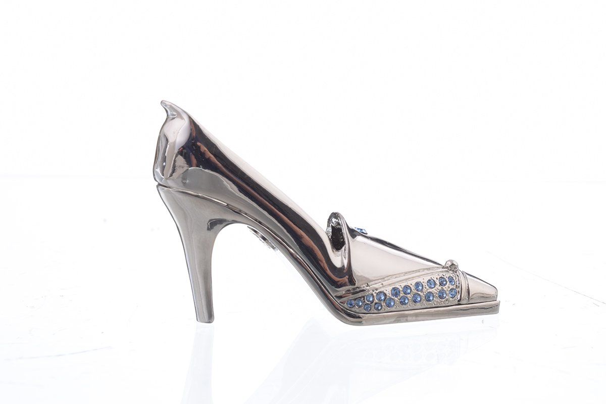 Silver Evening Shoe