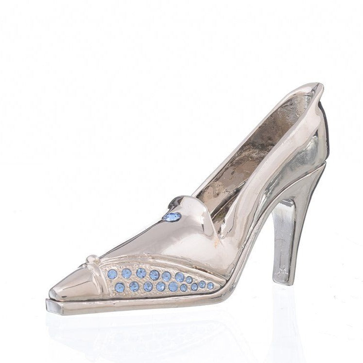 Silver Evening Shoe