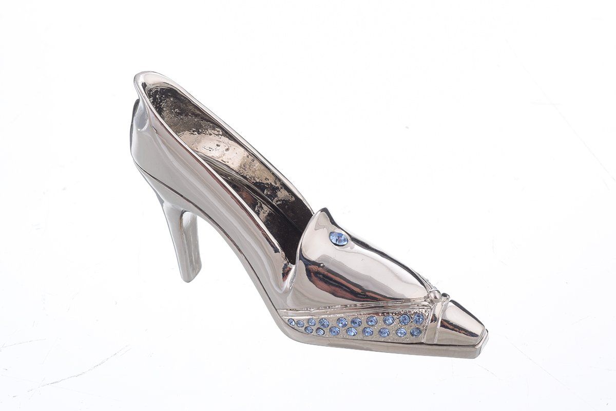 Silver Evening Shoe
