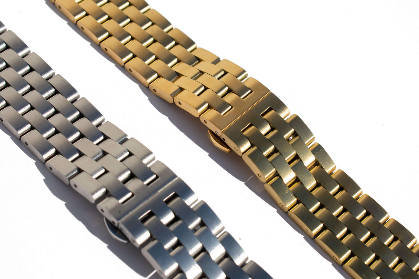 Chain Link Stainless Steel Watch Straps Silver