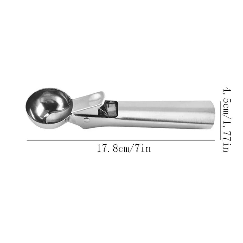 Shopminx Ice Cream Scoops Stainless S
