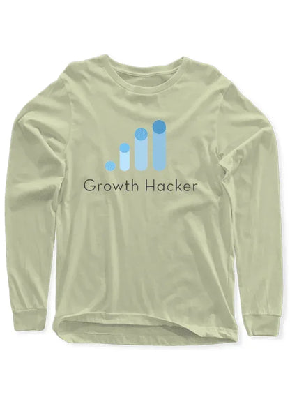 Growth Hacker Full Sleeves T-shirt SMALL / Offwhite