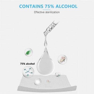 Alcohol Wipes 10 packs, 100 pcs Default Title