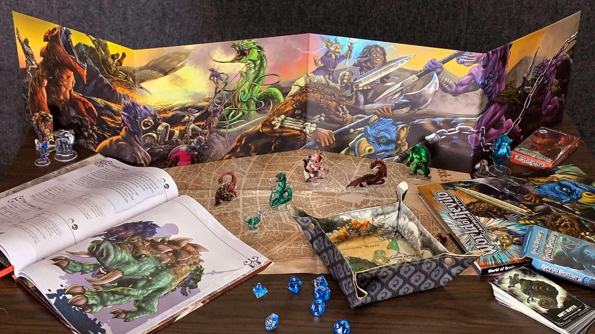 Revilo GM Screen – 5e Game Master Reference Panel – Shopminx