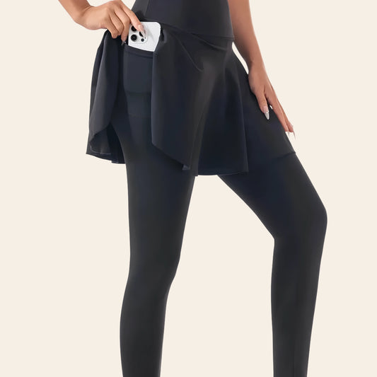 Women's winter fleece-lined thermal yoga pants