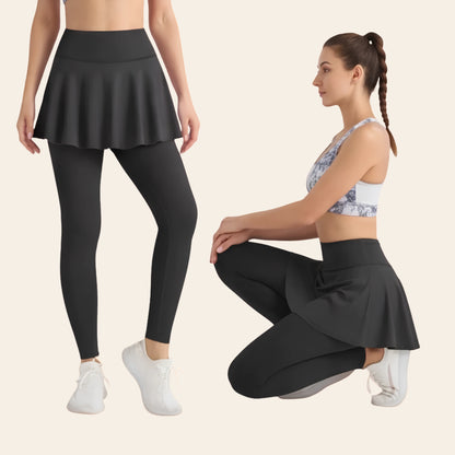 Women's winter fleece-lined thermal yoga pants