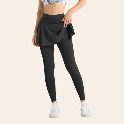 Women's winter fleece-lined thermal yoga pants