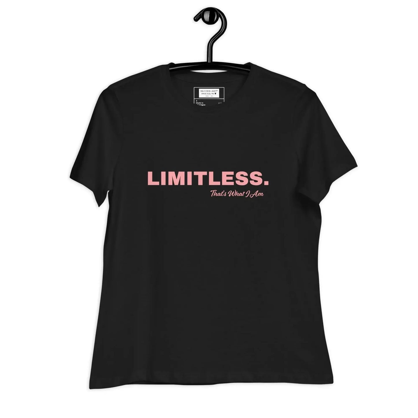 Relaxed fit shirt LIMITLESS Women's Relaxed T-Shirt Dark Grey Heather / 3XL
