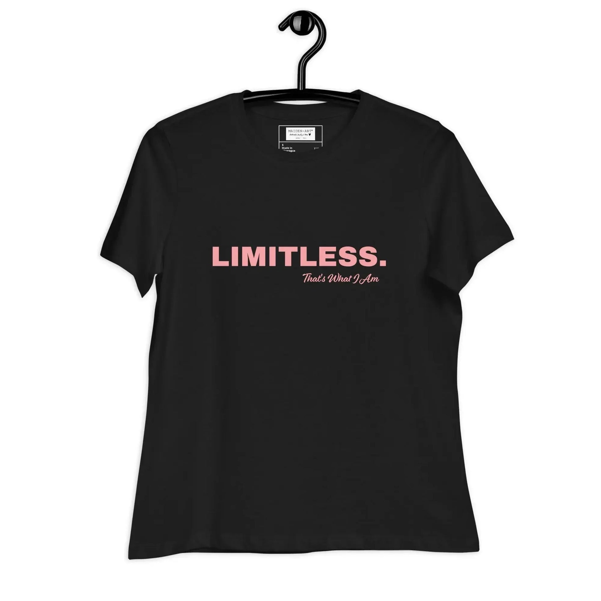 Relaxed fit shirt LIMITLESS Women's Relaxed T-Shirt Dark Grey Heather / 3XL