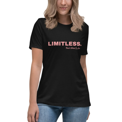 Relaxed fit shirt LIMITLESS Women's Relaxed T-Shirt Dark Grey Heather / 3XL