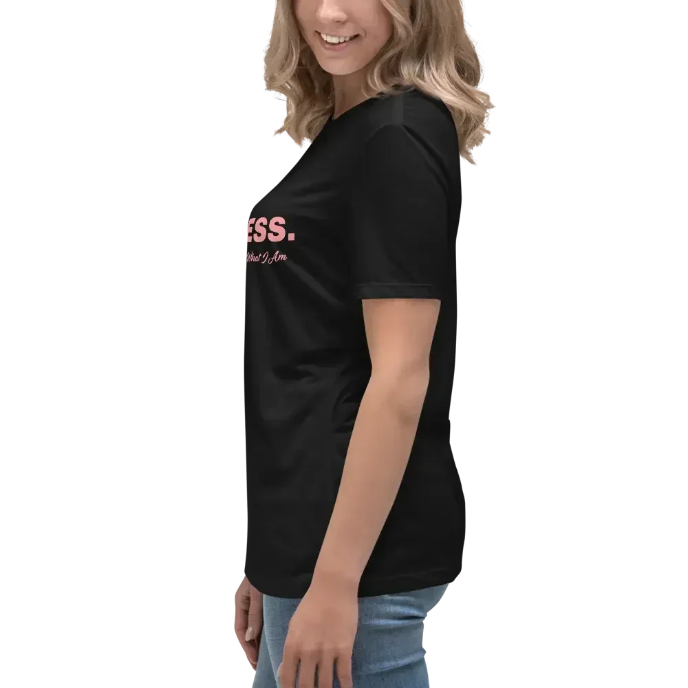 Relaxed fit shirt LIMITLESS Women's Relaxed T-Shirt Dark Grey Heather / 3XL