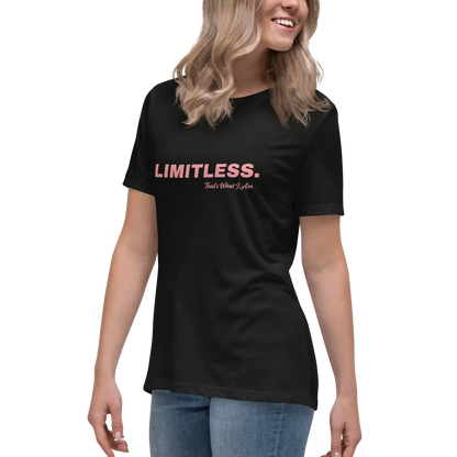 Relaxed fit shirt LIMITLESS Women's Relaxed T-Shirt Dark Grey Heather / 3XL