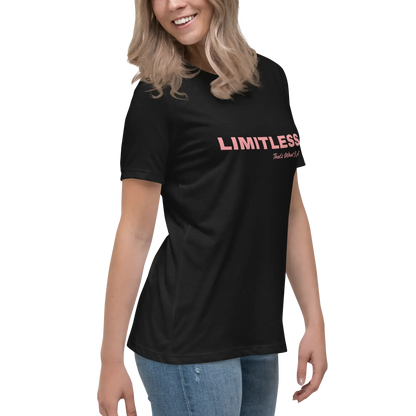 Relaxed fit shirt LIMITLESS Women's Relaxed T-Shirt Dark Grey Heather / 3XL