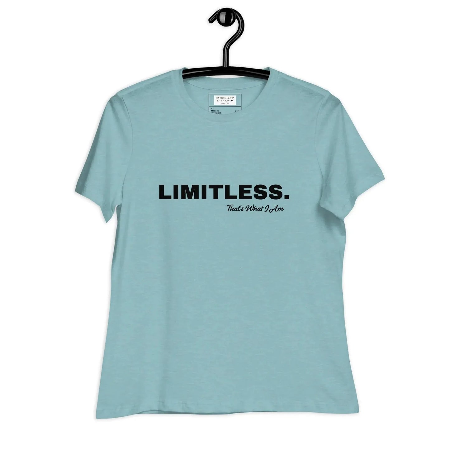 Women's T-Shirt LIMITLESS Women's Relaxed T-Shirt White / 3XL