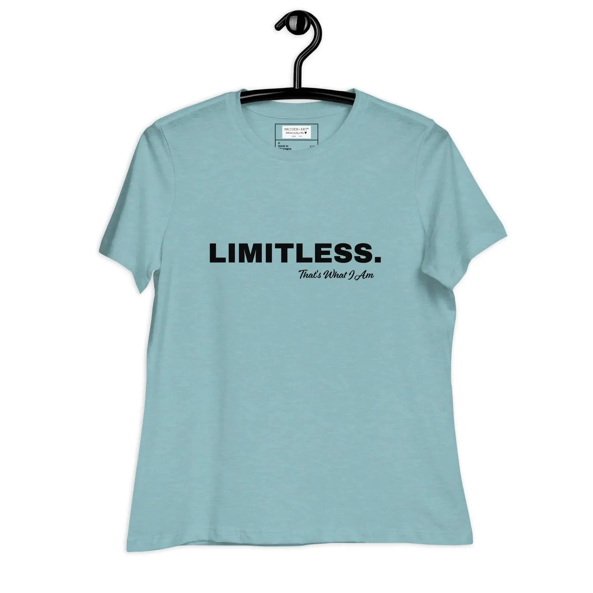 Women's T-Shirt LIMITLESS Women's Relaxed T-Shirt White / 3XL