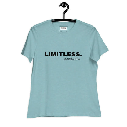 Women's T-Shirt LIMITLESS Women's Relaxed T-Shirt White / 3XL