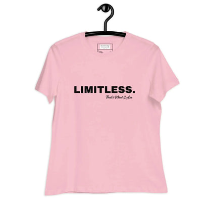 Women's T-Shirt LIMITLESS Women's Relaxed T-Shirt White / 3XL