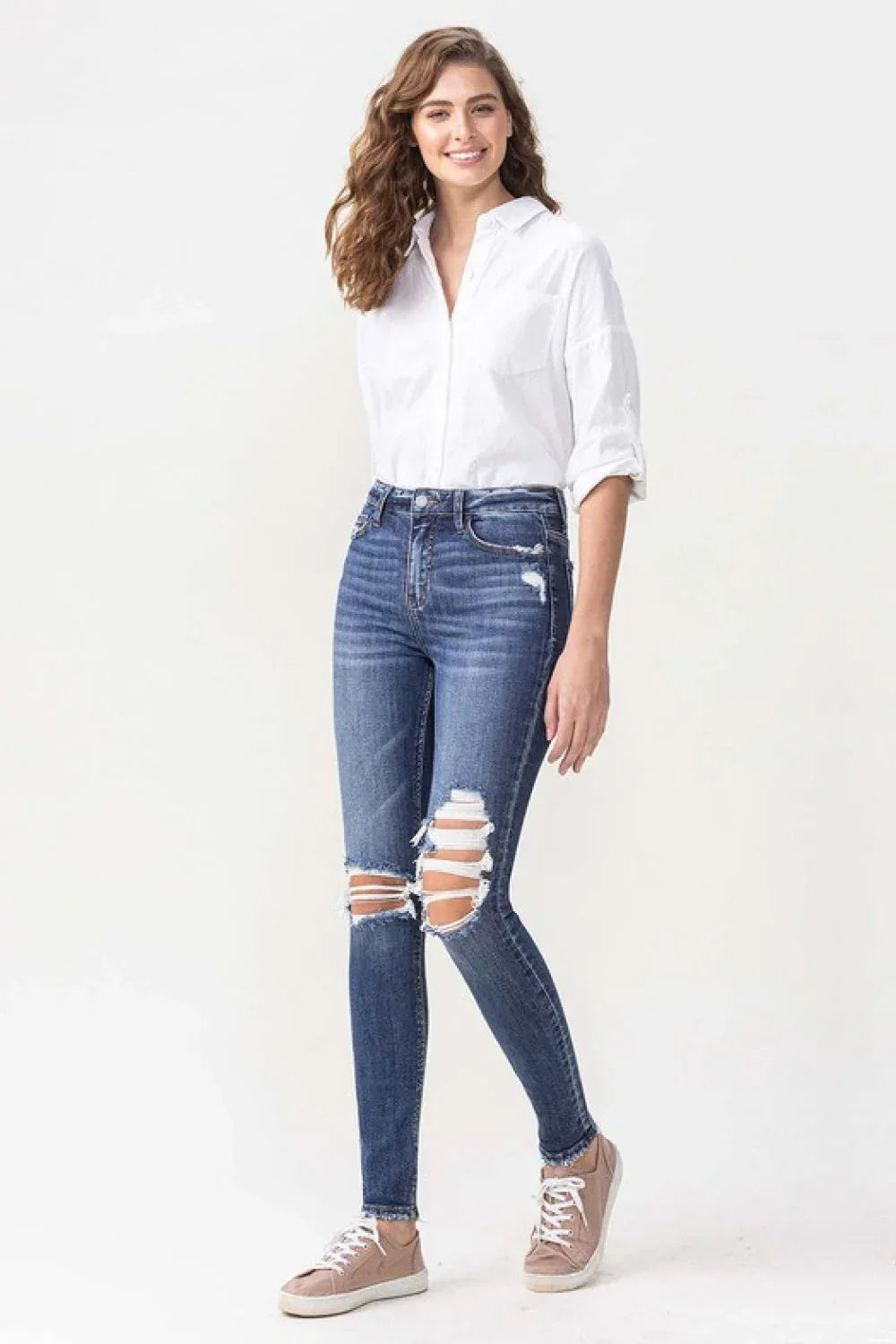 Lovervet Hayden Full Size High Rise Skinny Medium / 24
